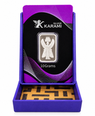 شمش نقره کرمی | KARAMI | شمش نقره سرمایه گذاری 5 , 10 , 20 ,50 گرم